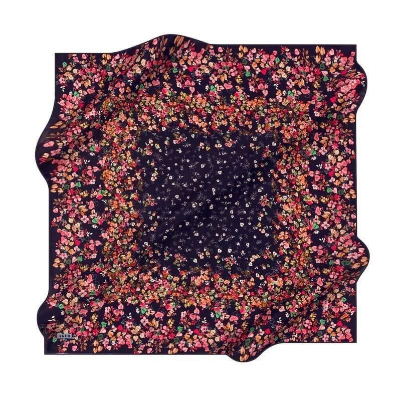 Aker İpek Eşarp - 8931713-921 Lacivert Twill