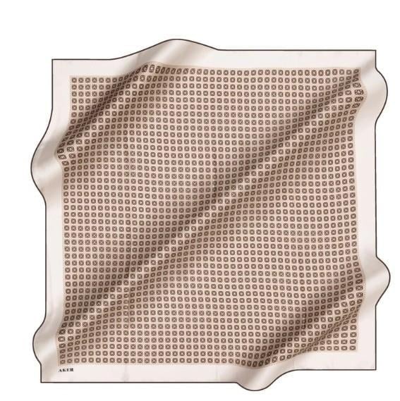 Aker İpek Eşarp - 8963713-932 Bej  Twill