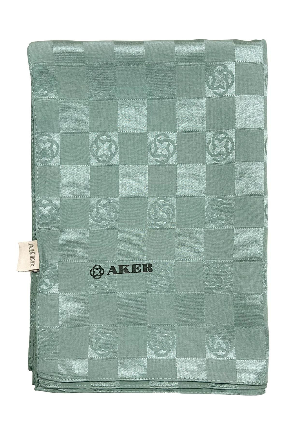 Aker Monogram Dama Şal - Mint 952