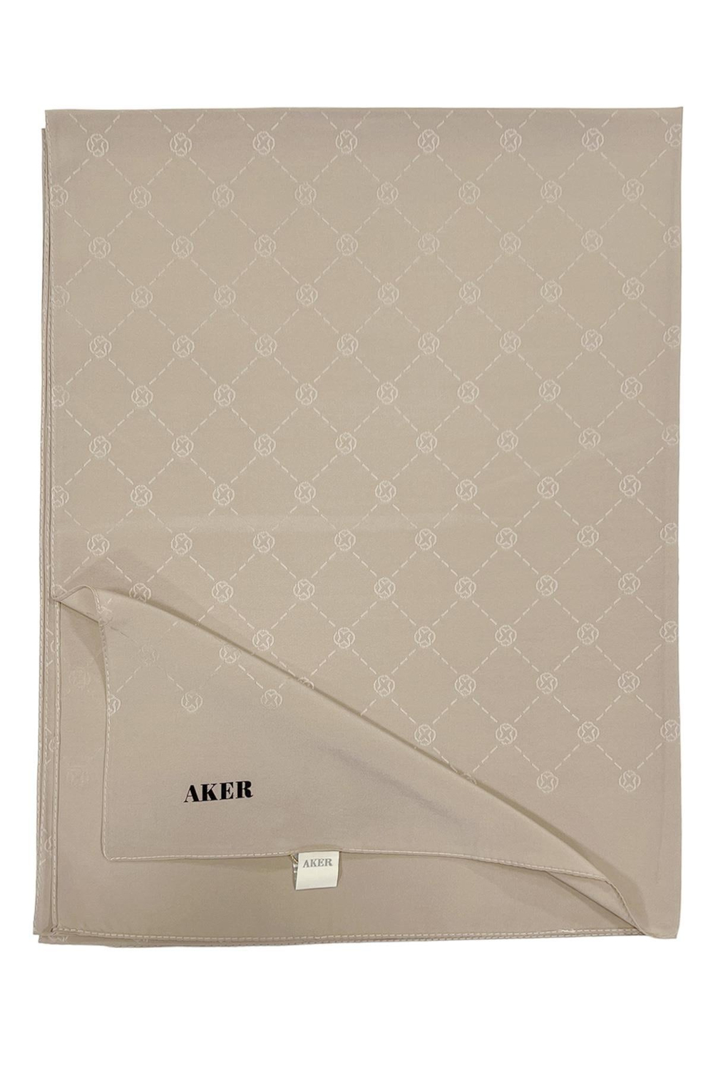 Aker Monogram Şal - Bej 982