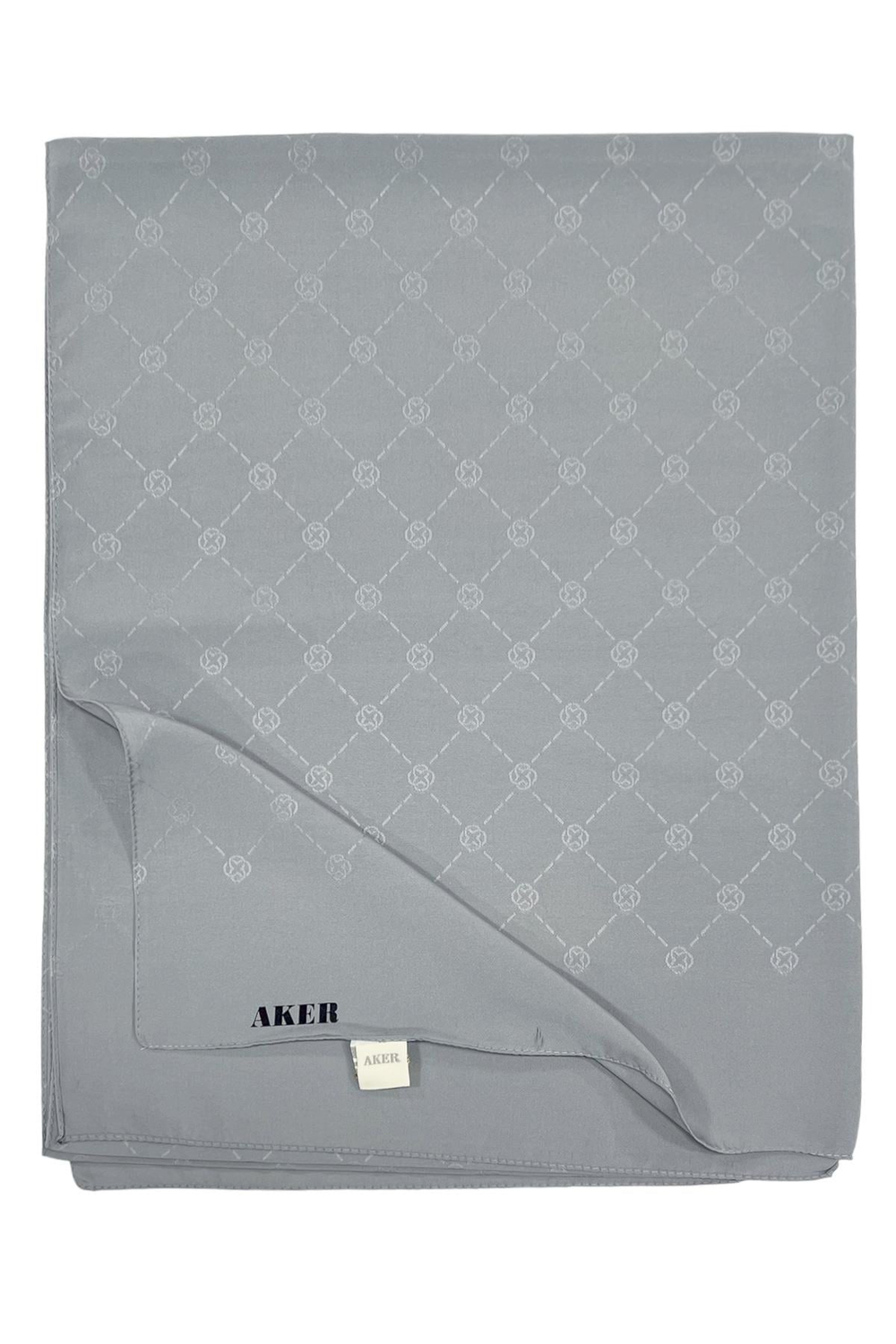 Aker Monogram Şal - Gri 972