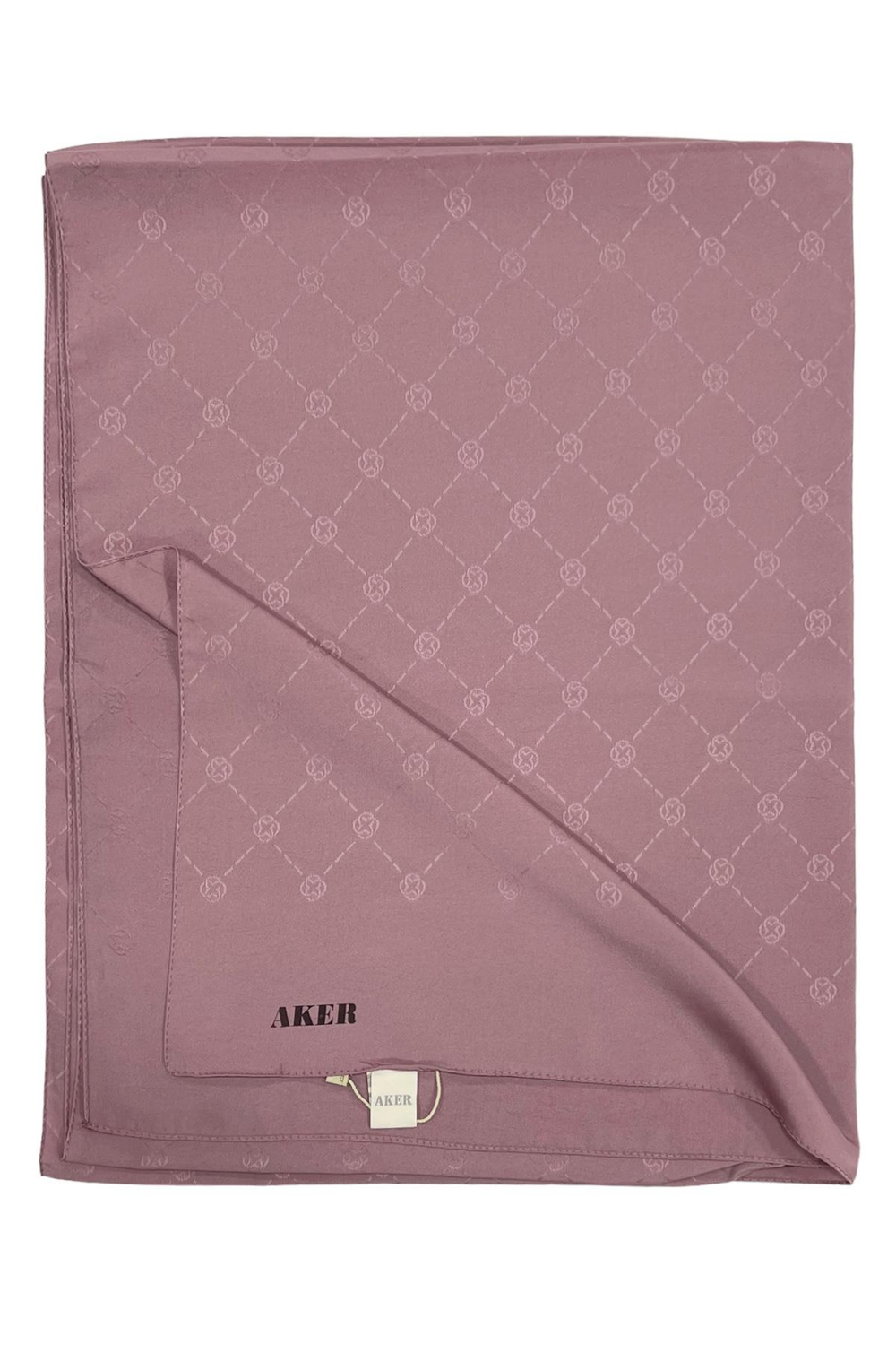Aker Monogram Şal - Gül Kurusu 992