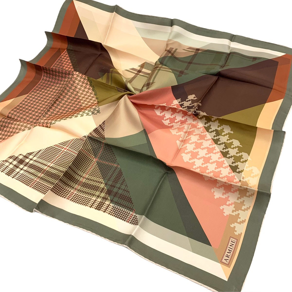 Armine İpek Eşarp 2022 Kış 8620-11 Twill