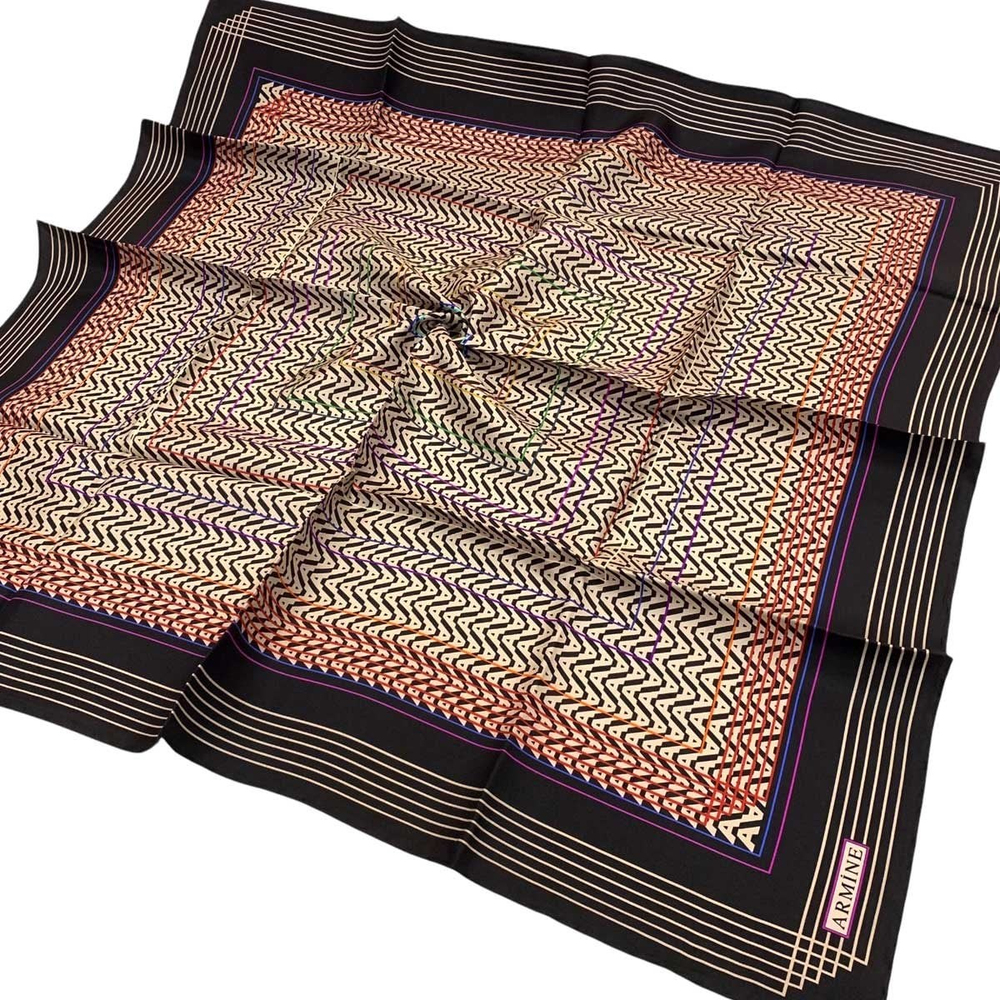 Armine İpek Eşarp 2022 Kış 8631-09 Twill