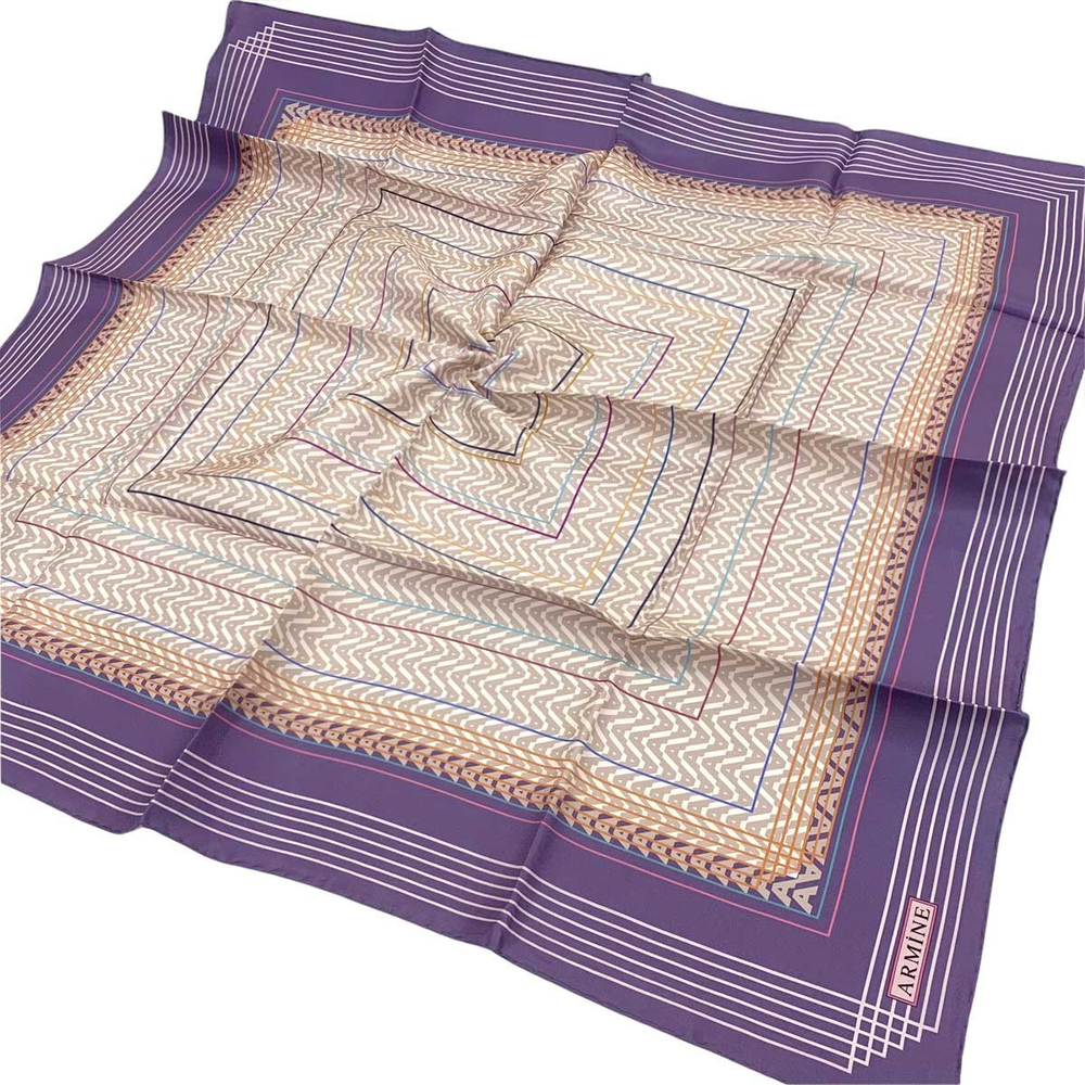 Armine İpek Eşarp 2022 Kış 8631-44 Twill