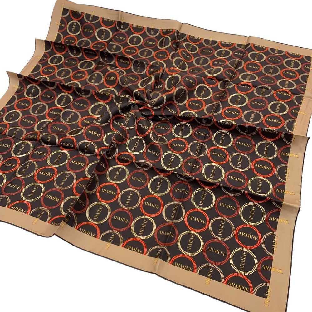 Armine İpek Eşarp 2022 Kış 8649-09 Twill
