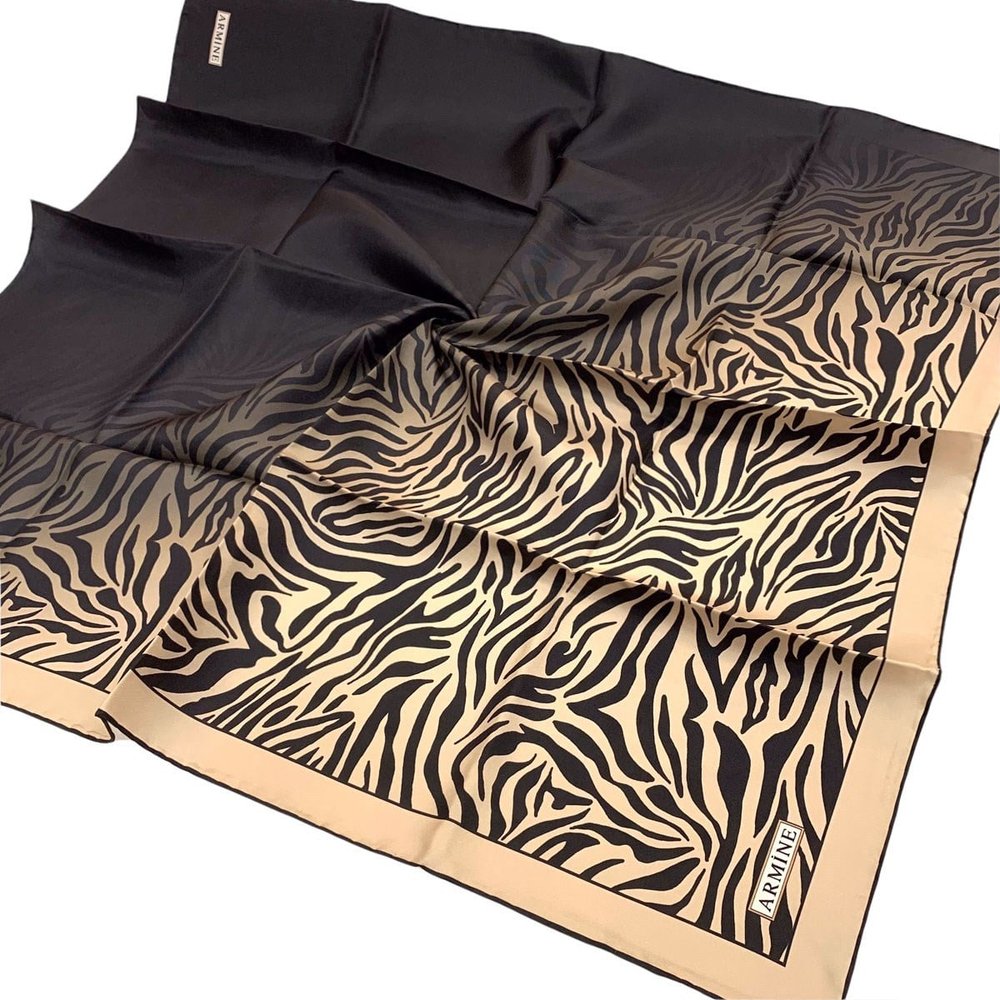 Armine İpek Eşarp 2022 Kış 8654-22 Twill