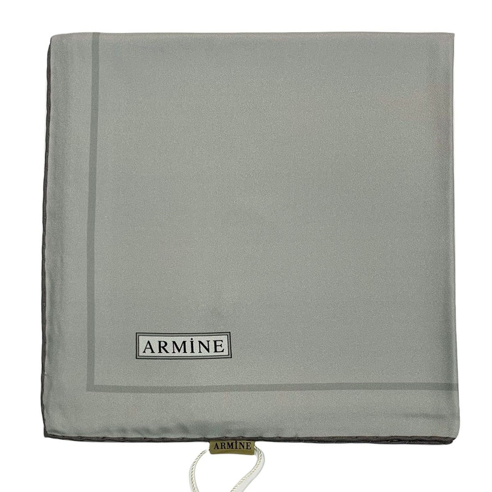 Armine İpek Eşarp 2022 Kış 8668-59 Gri Twill