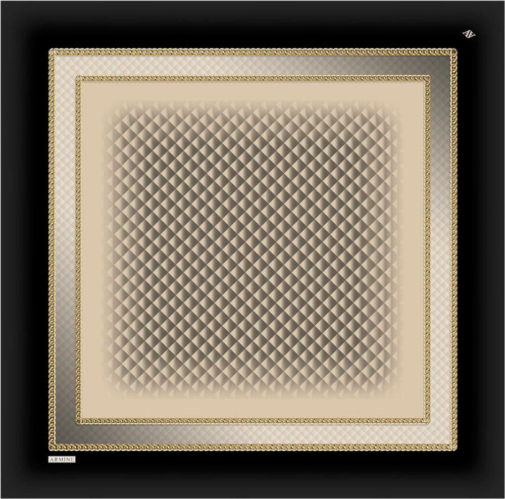 Armine İpek Eşarp 2023 Kış 8834-54 Twill