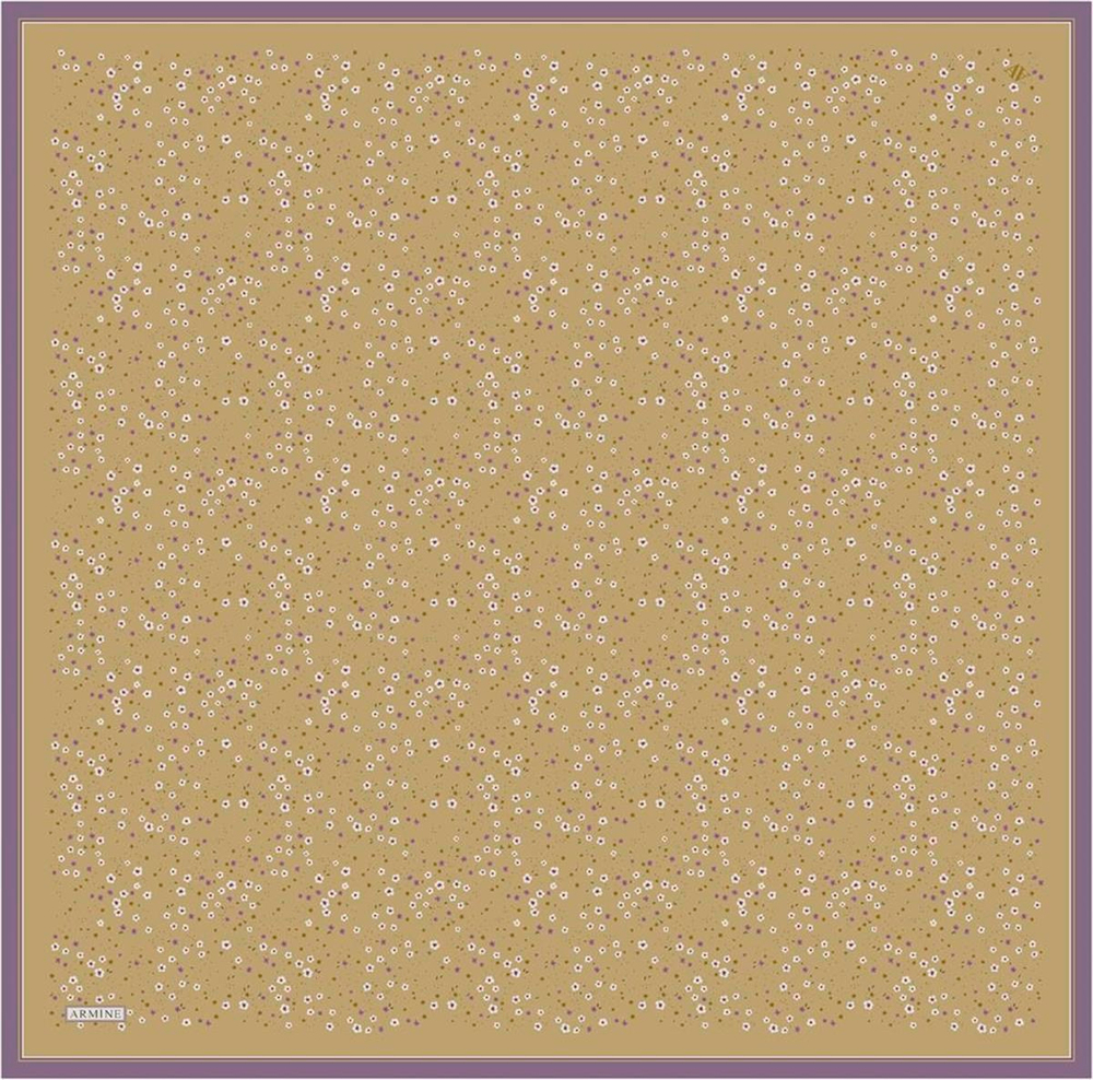 Armine İpek Eşarp 2023 Yaz 8900-12 Twill