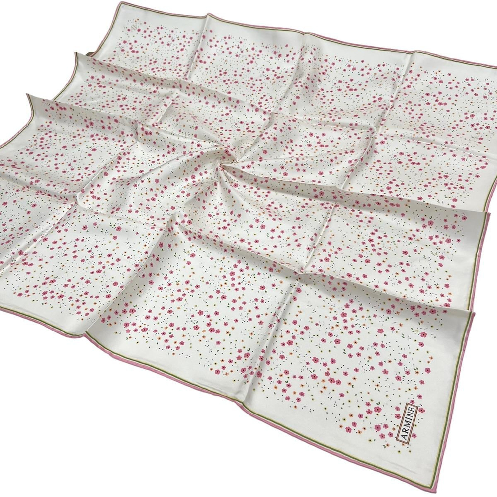 Armine İpek Eşarp 2023 Yaz 8900-39 Twill