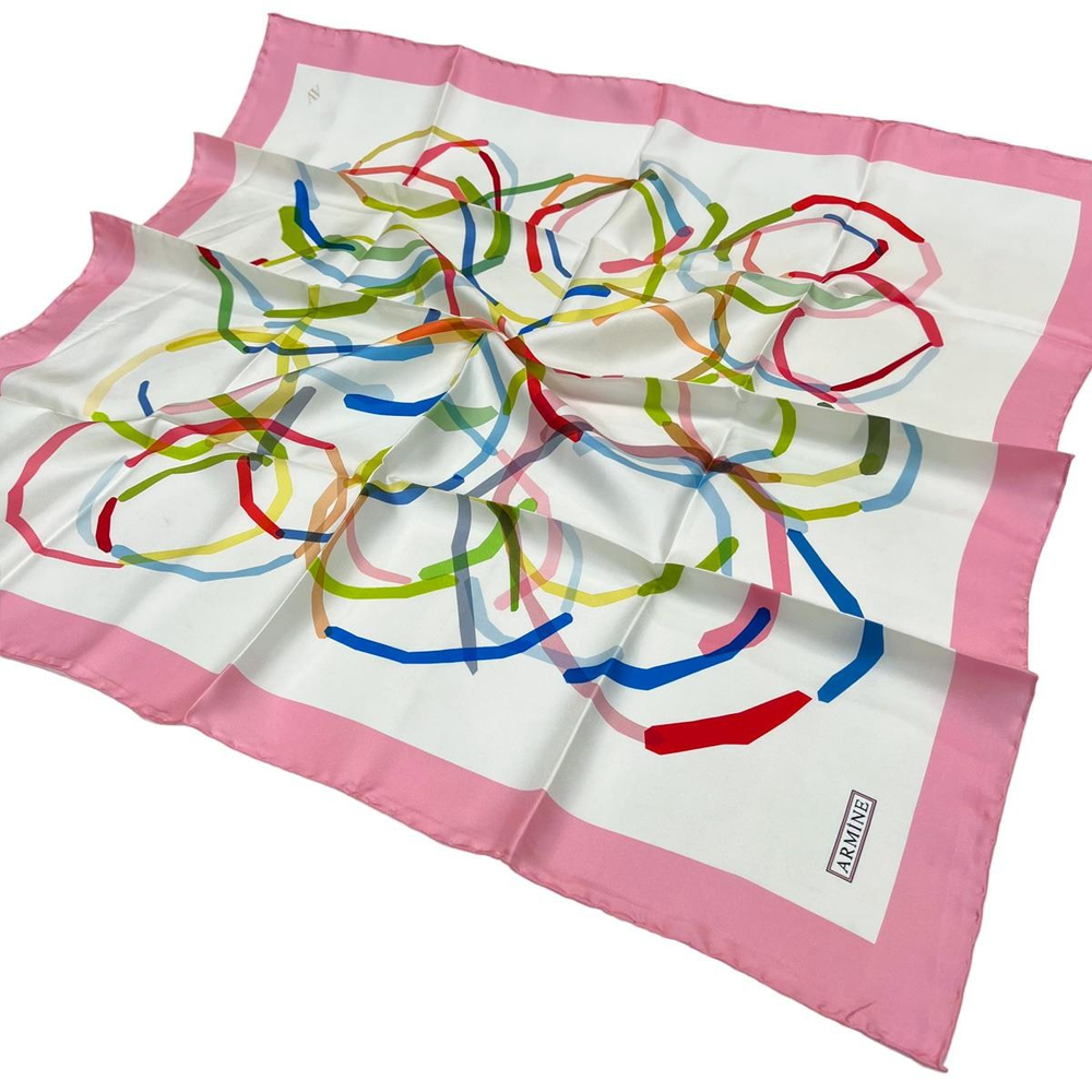 Armine İpek Eşarp 2023 Yaz 8902-42 Twill