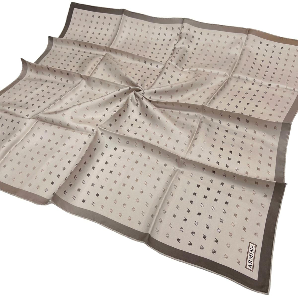 Armine İpek Eşarp 2023 Yaz 8936-14 Twill