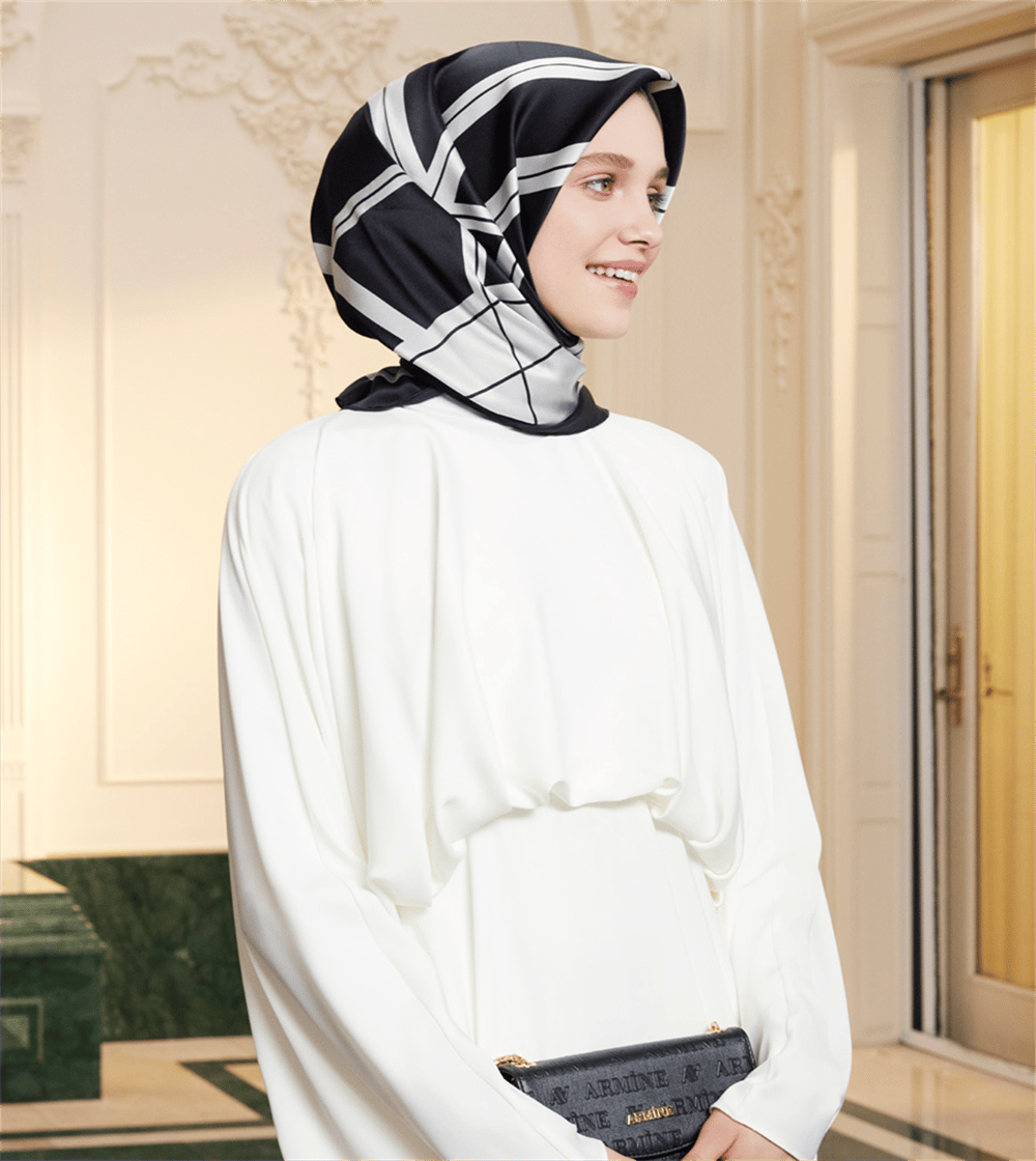 Armine İpek Eşarp 2023 Yaz 8945-03 Twill
