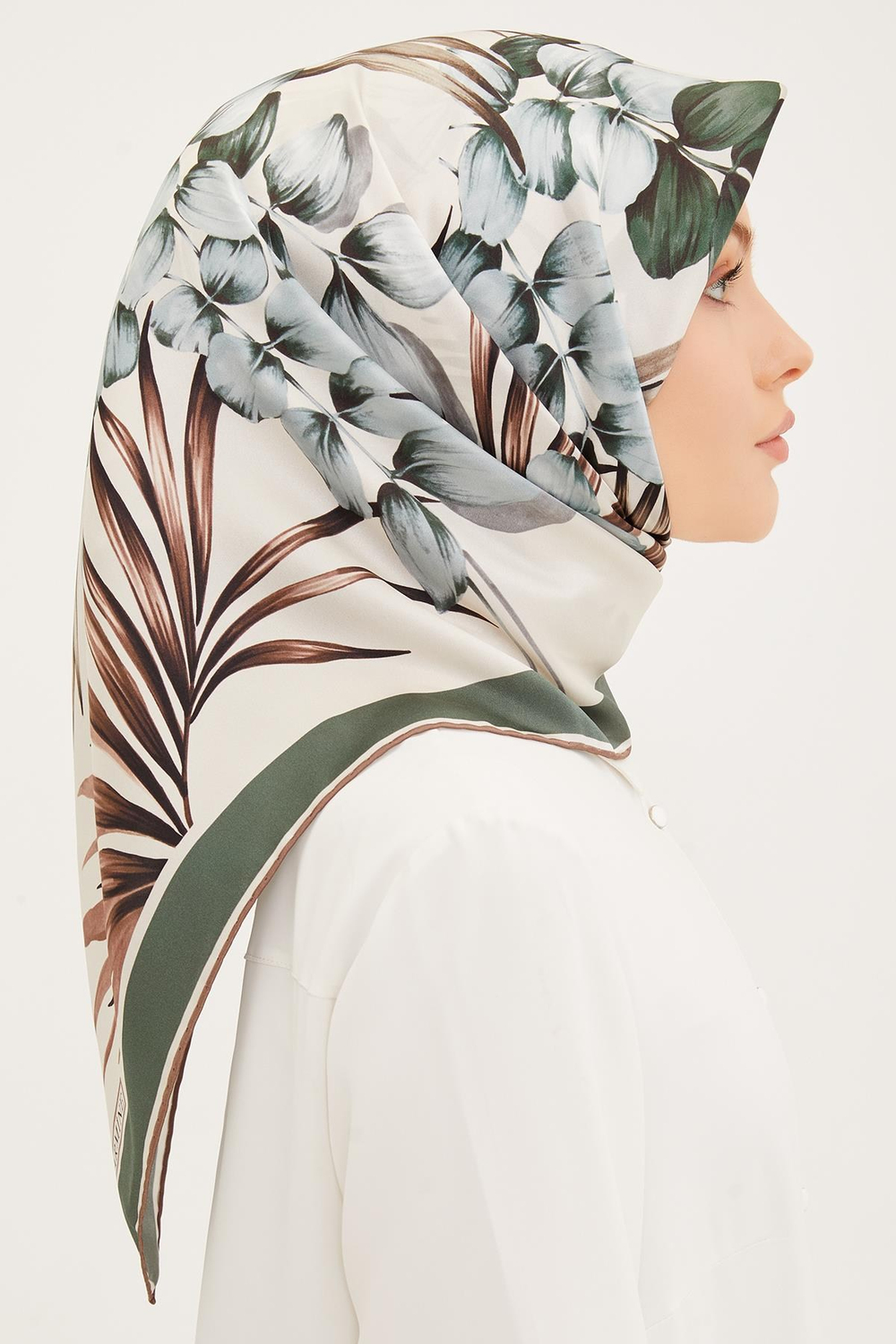 Armine İpek Eşarp 2023 Yaz 8946-07 Twill