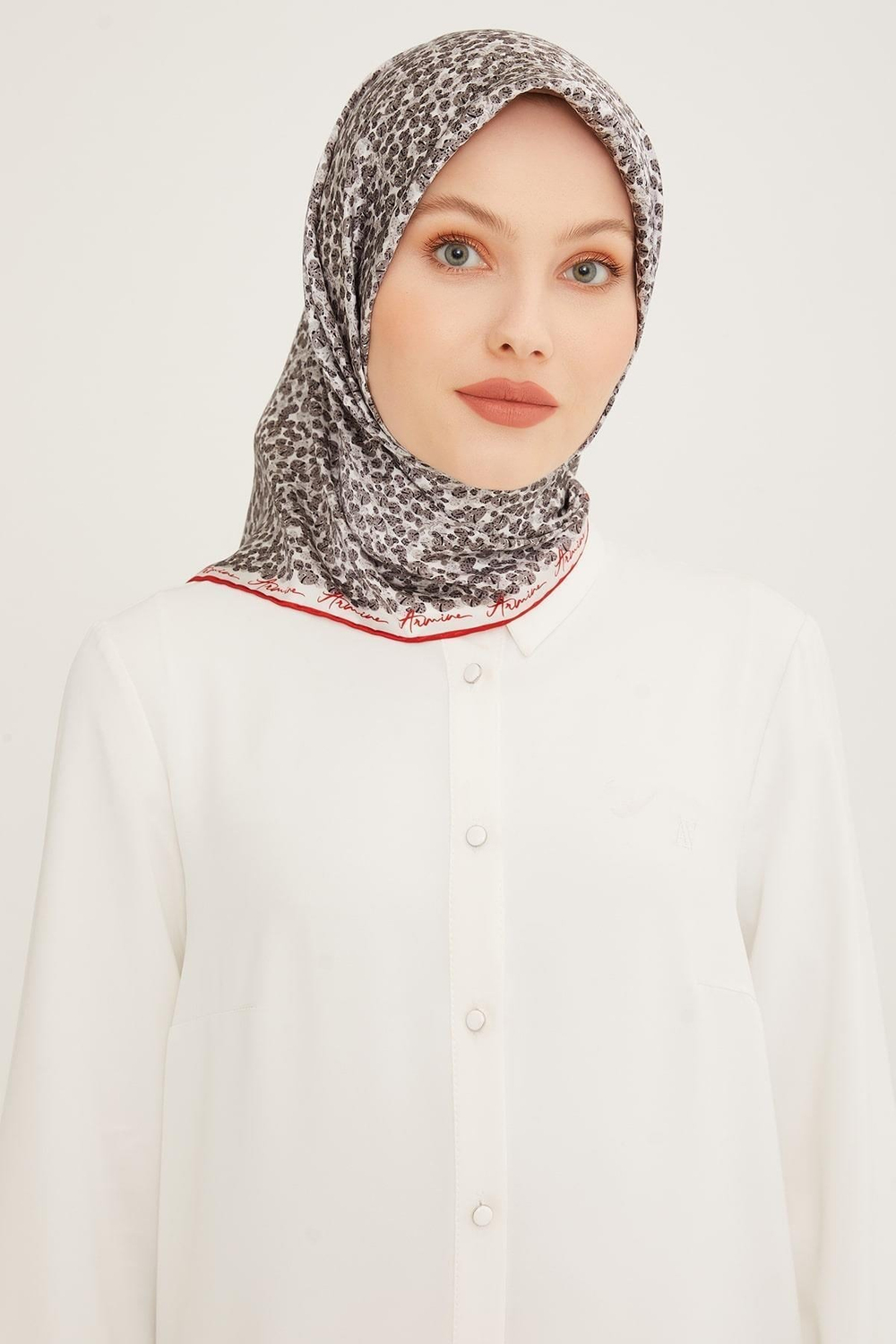 Armine İpek Eşarp 2023 Yaz 8947-06 Twill