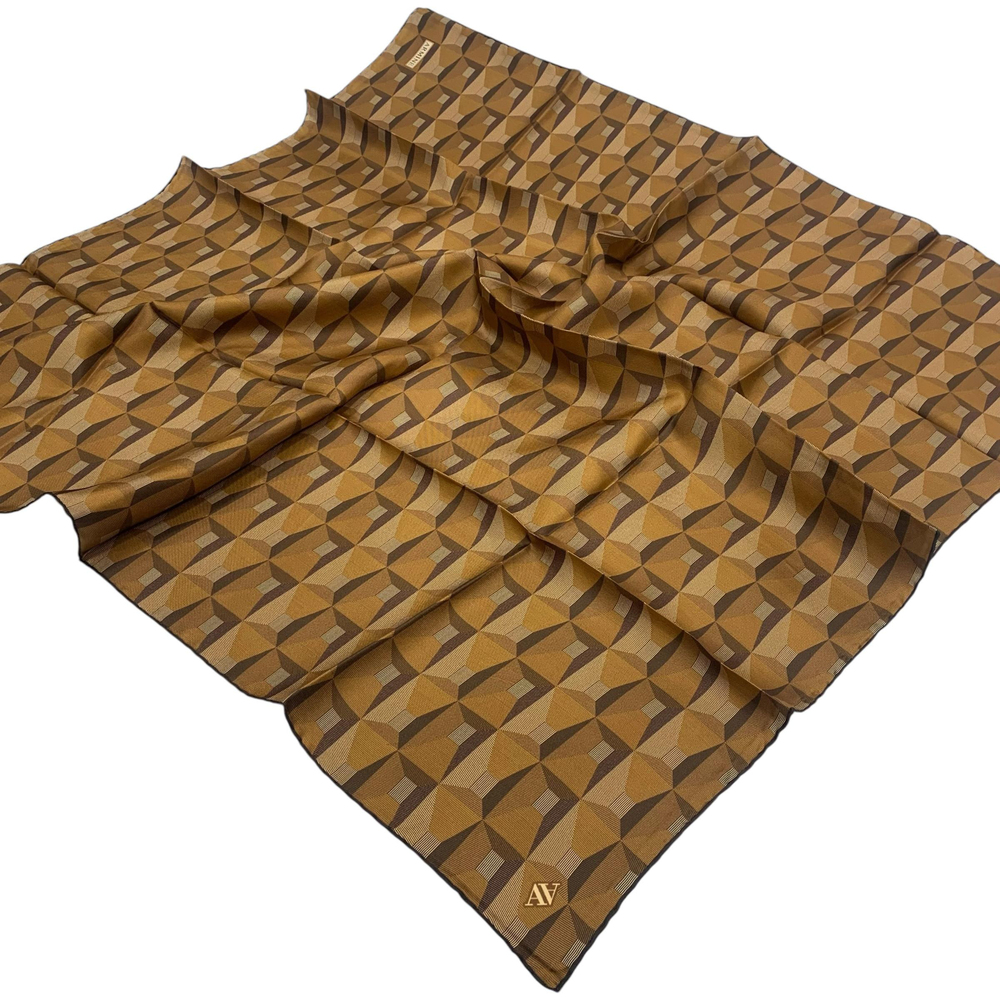 Armine İpek Eşarp 2025 Kış - 9204-31 Bakır Twill