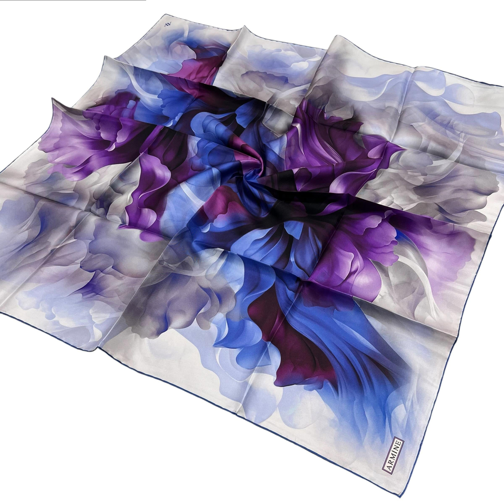 Armine İpek Eşarp 2025 Kış - 9244-10 Twill