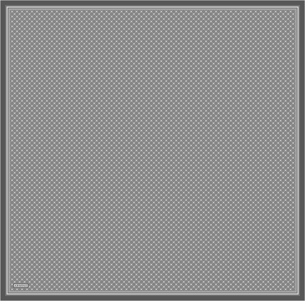 Armine İpek Eşarp 2025 Yaz - 9345-01 Gri Twill