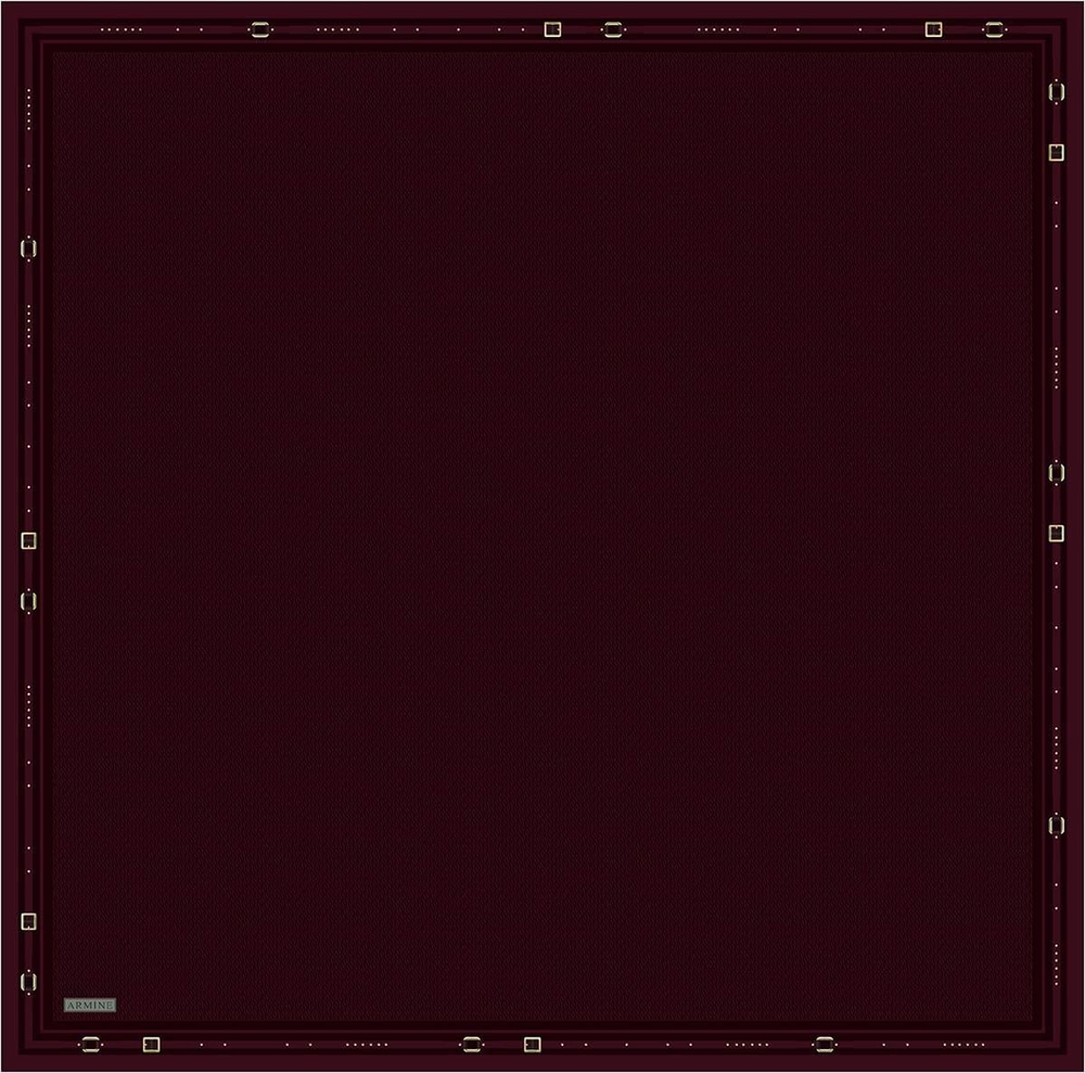Armine İpek Eşarp 2026 Kış - 9401-51 Bordo Twill