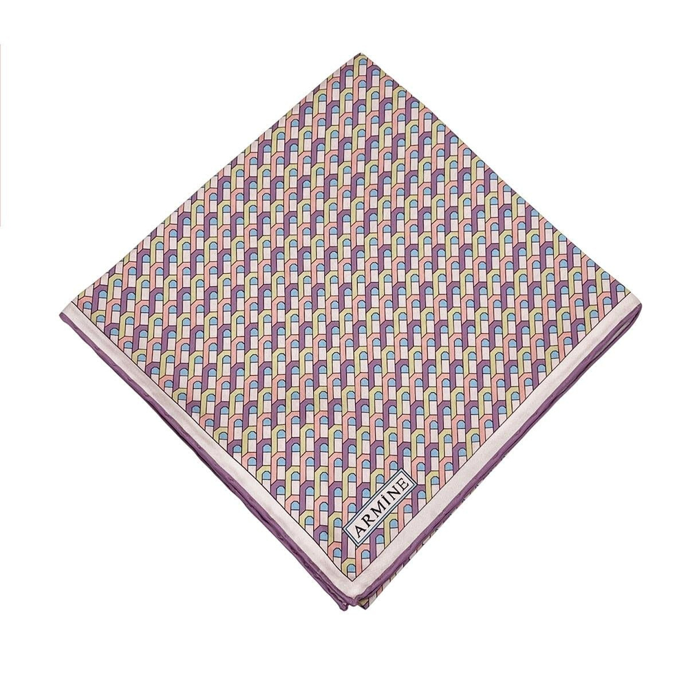 Armine İpek Eşarp 2026 Kış - 9417-37 Lavanta Twill