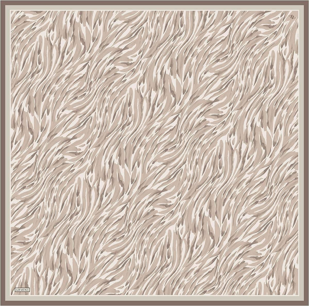 Armine İpek Eşarp 2026 Kış - 9435-30 Bej Twill