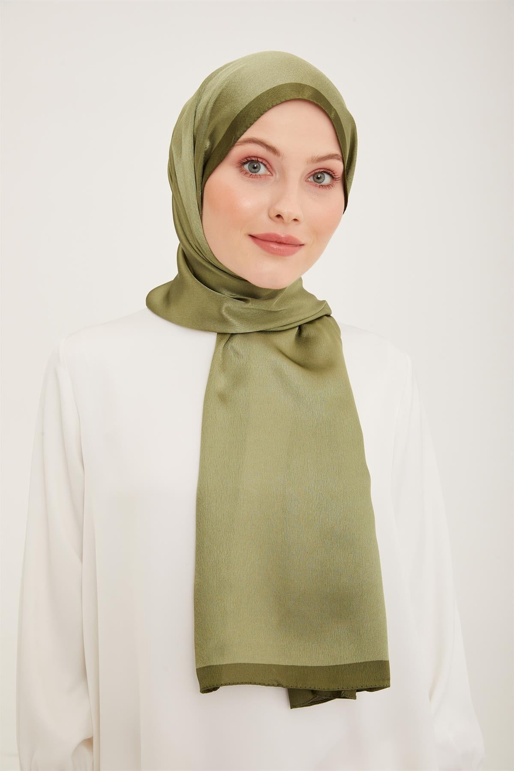 Armine Trend Janjan Şal - Haki 81