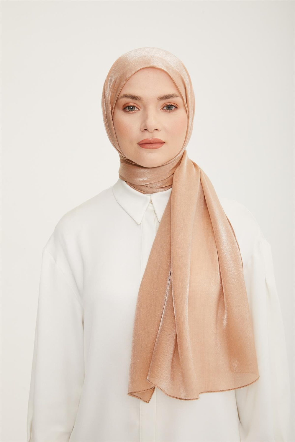 Armine Trend Pearly Şal - 1 - Camel 23012