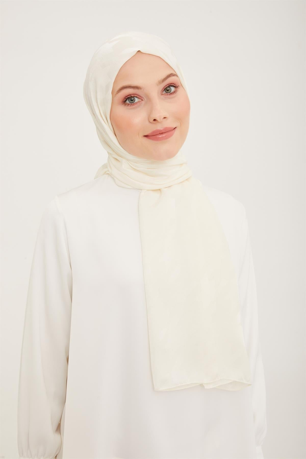 Armine Trend Ruby Şal - 2 - Beyaz 100