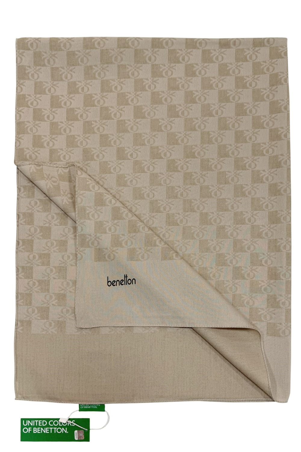 Benetton Elegante Şal - Tre - Bej