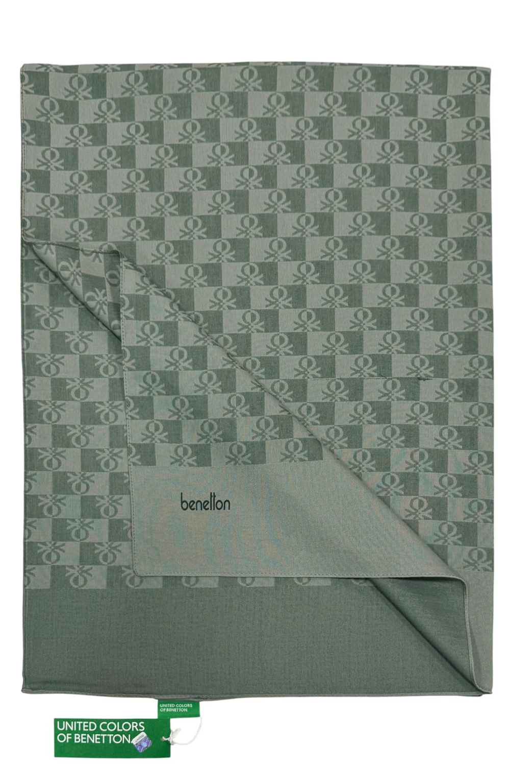 Benetton Elegante Şal - Tre - Çağla