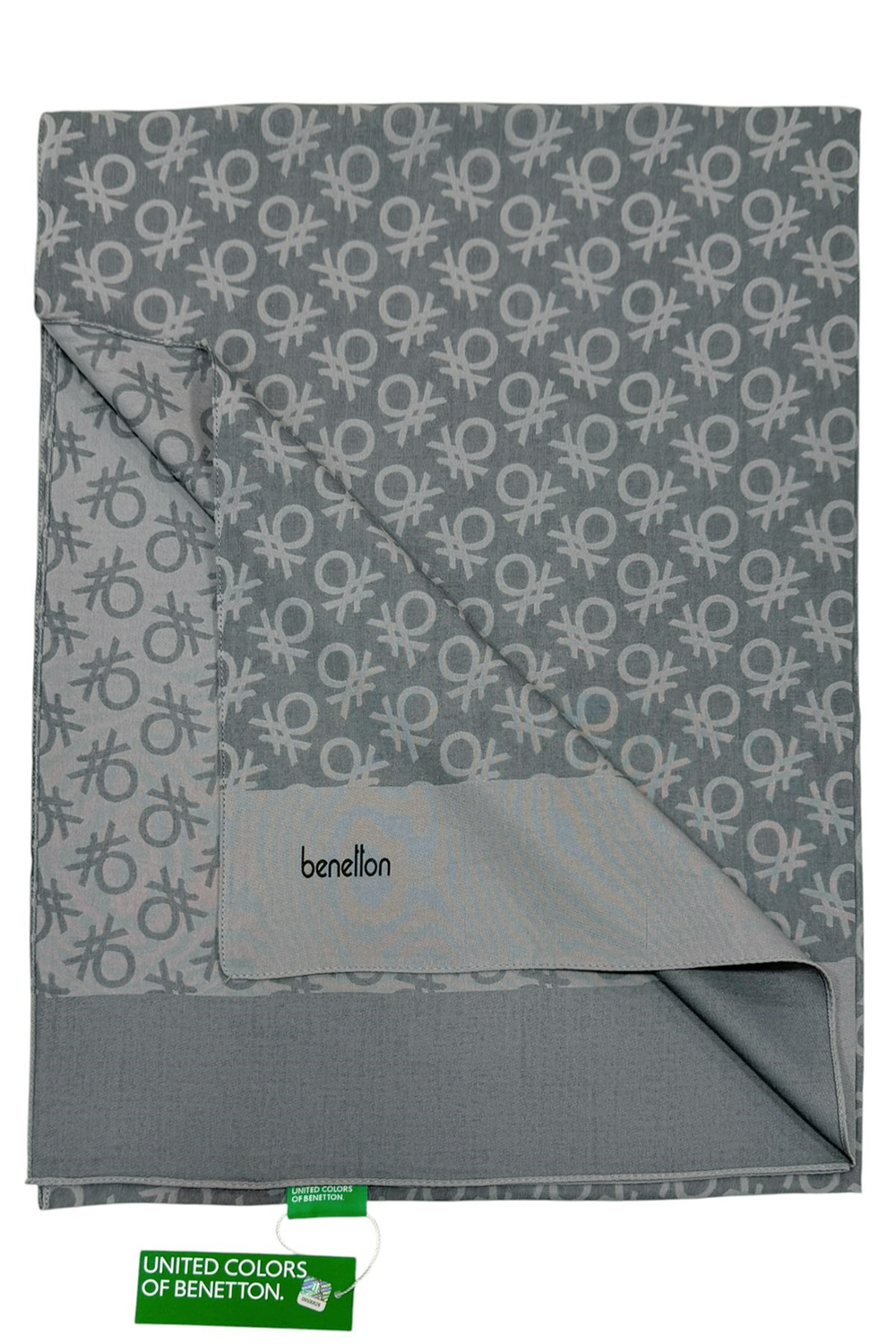 Benetton Elegante Şal - Uno - Cıva