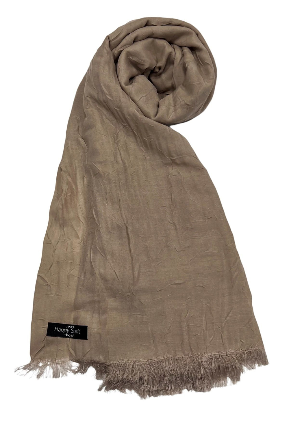 Happy Scarfs Bambu Şal - Soft Vizon