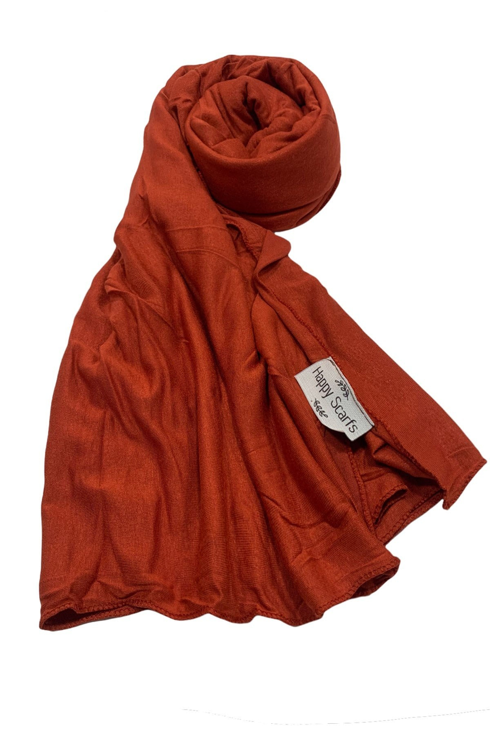 Happy Scarfs Penye Şal - Kiremit