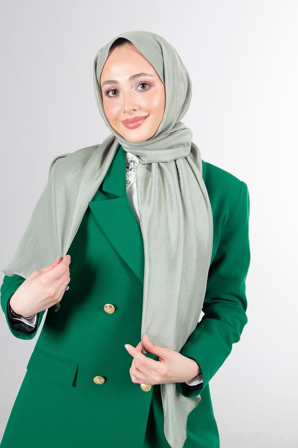 Harem Scarf Brisa Vual Şal - Çağla
