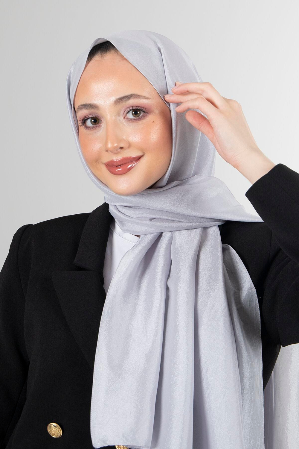 Harem Scarf Brisa Vual Şal - Gri