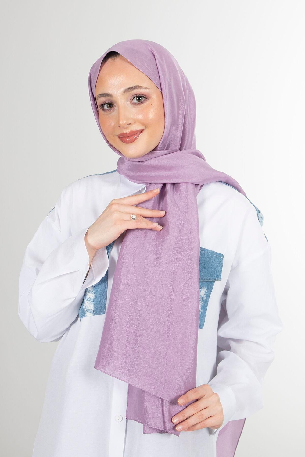 Harem Scarf Brisa Vual Şal - Leylak