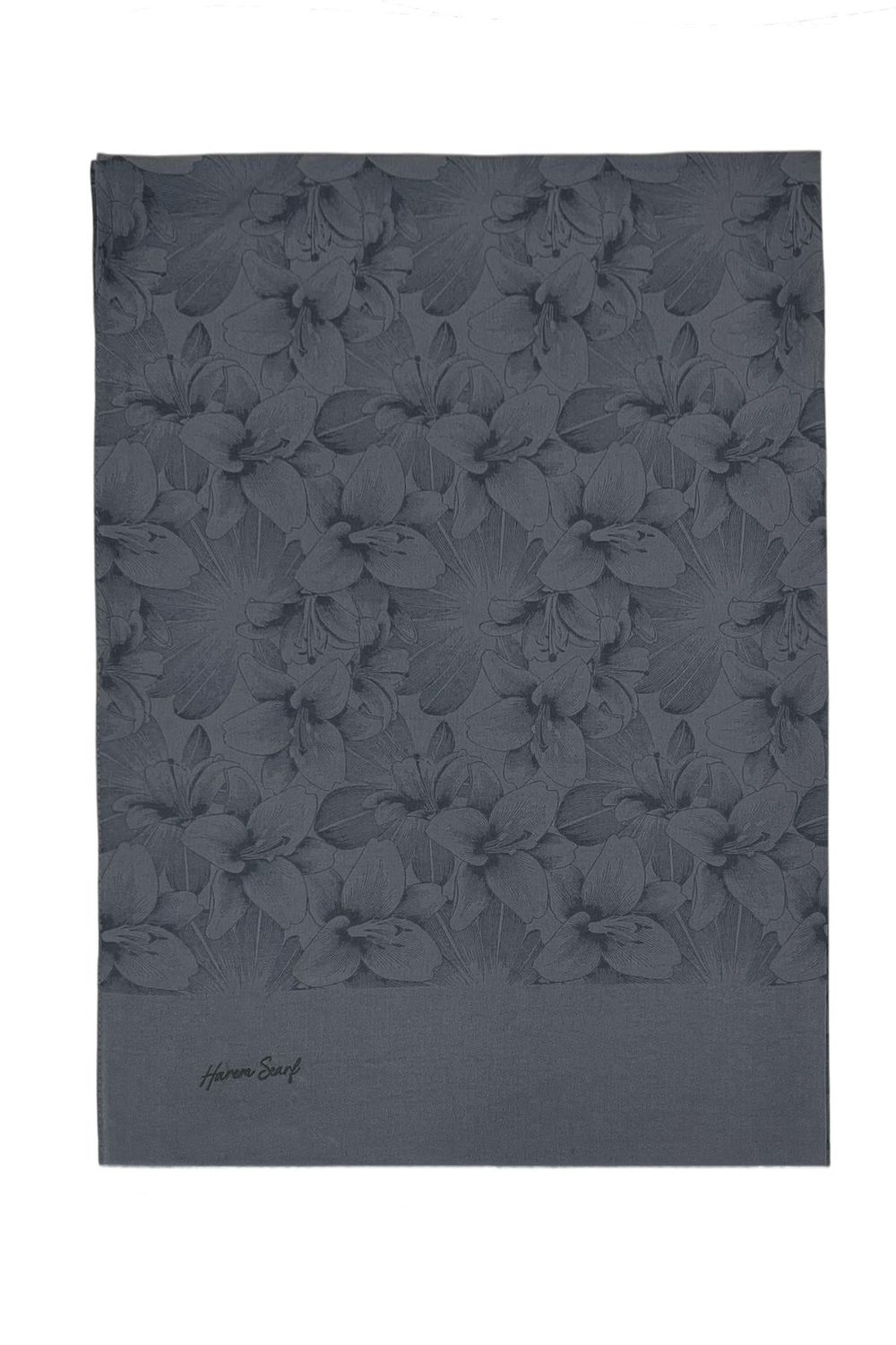 Harem Scarf Viskon Şal - Gold Derin - Füme