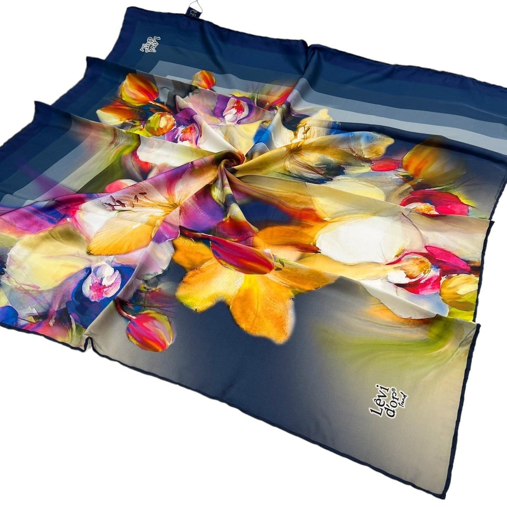 Levidor Trend Eşarp - 13764 - Lacivert