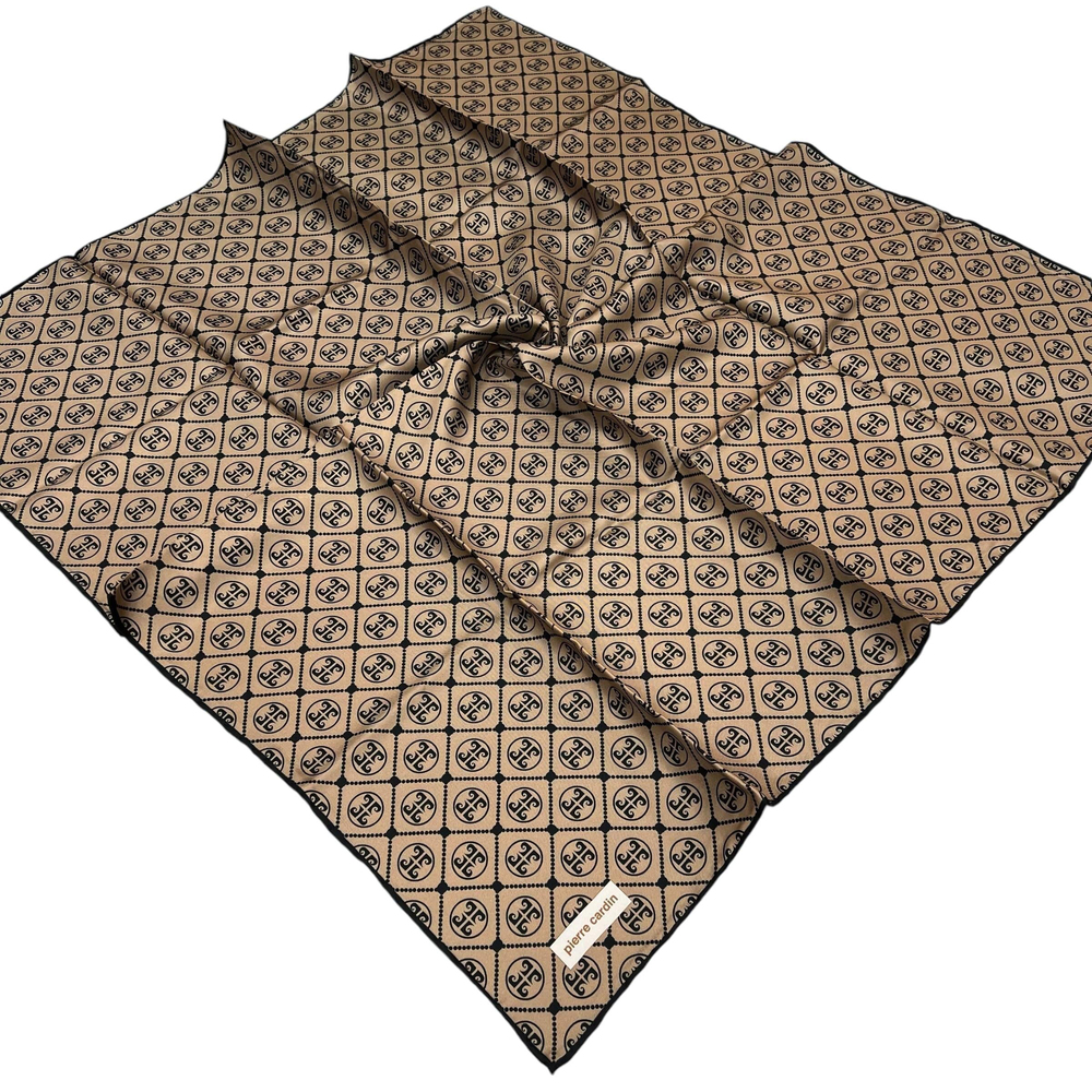 Pierre Cardin İpek Eşarp - 8631438-913 Camel