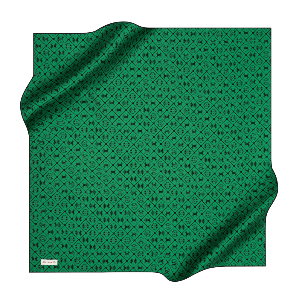 Pierre Cardin İpek Eşarp - 8631438-916 Zümrüt