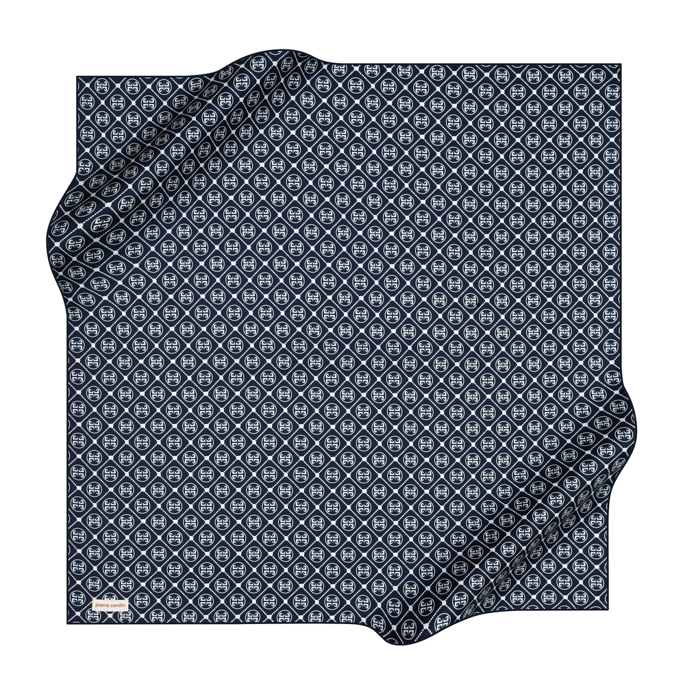 Pierre Cardin İpek Eşarp - 8631438-921 Lacivert