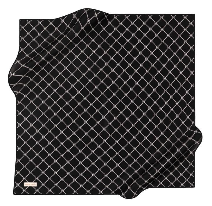 Pierre Cardin İpek Eşarp - 8902438-911 Siyah Twill
