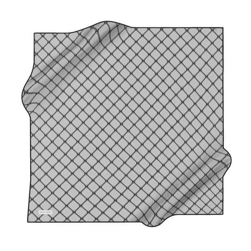 Pierre Cardin İpek Eşarp - 8902438-913 Gri Twill