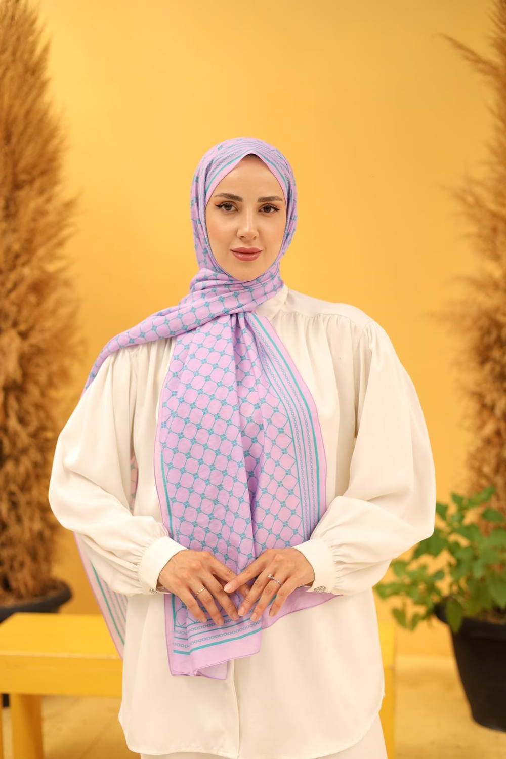 Silk Home Olinda Şal - 49005 - 24 Leylak