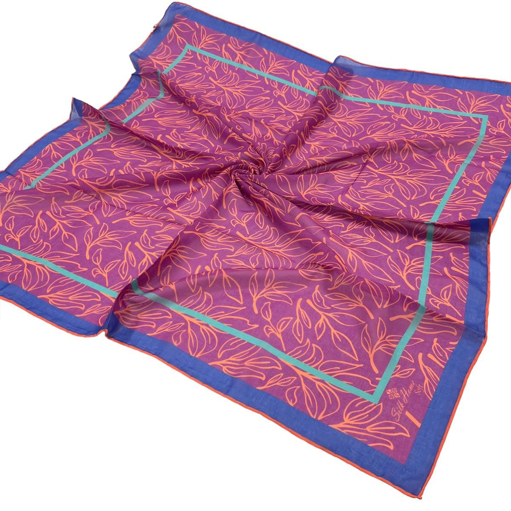 Silk Home Soft Eşarp - 1021 - Vişne Mor