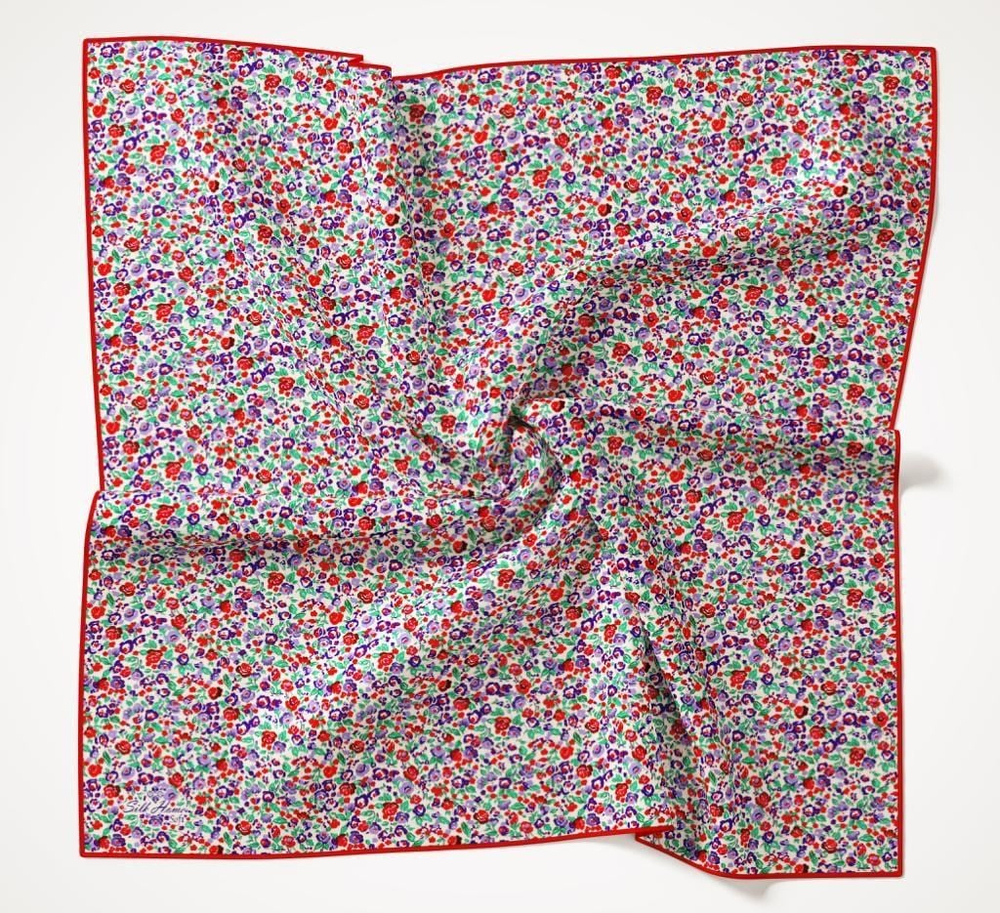 Silk Home Soft Eşarp - 1030 - Mor Bordo