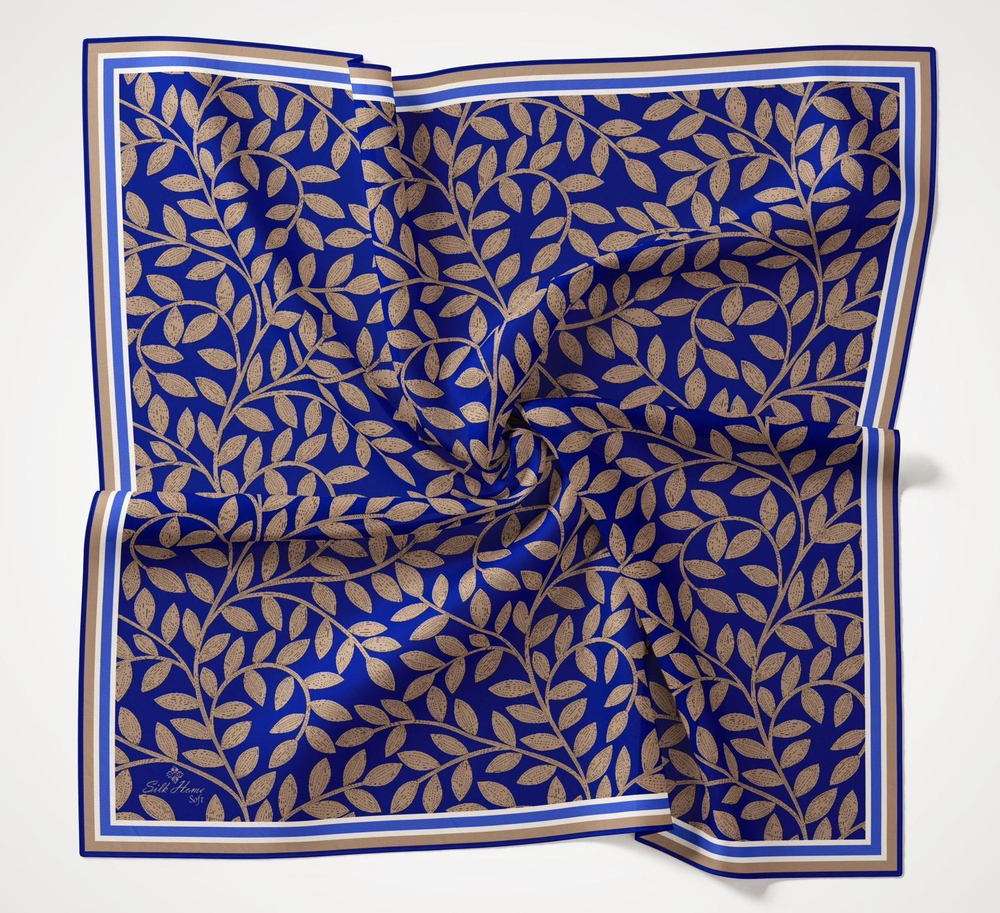 Silk Home Soft Eşarp - 1040 - Gece Mavisi