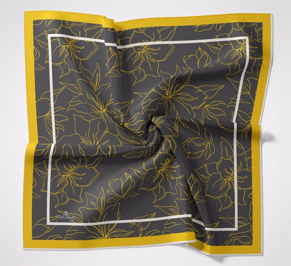 Silk Home Soft Eşarp - Antrasit