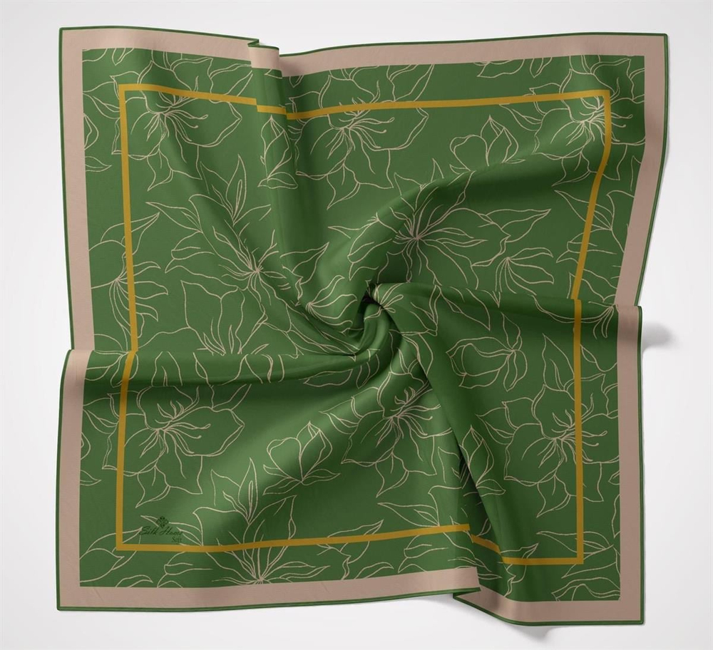 Silk Home Soft Eşarp - Haki